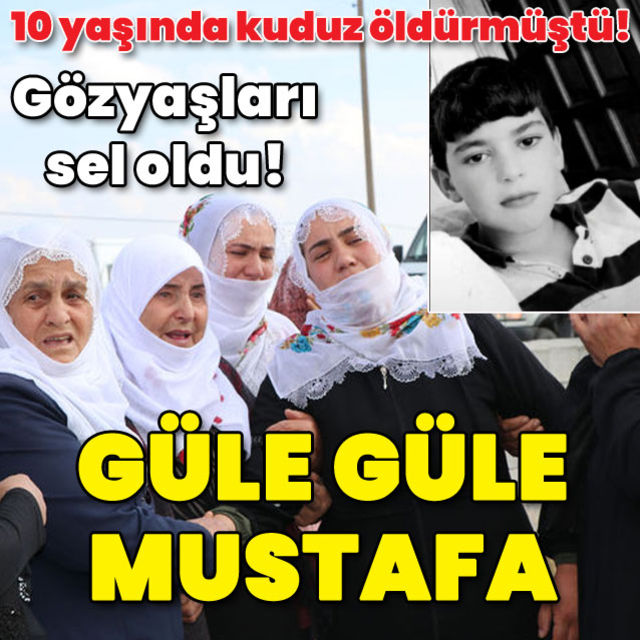 Gözyaşları sel oldu  Güle güle Mustafa