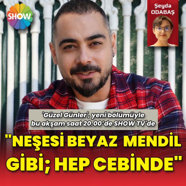 Olgun Toker  Neşesi beyaz mendil gibi hep cebinde