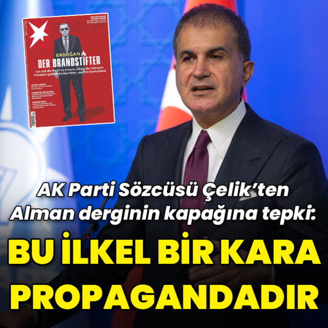 Alman dergiden tepki çeken Erdoğan kapağı