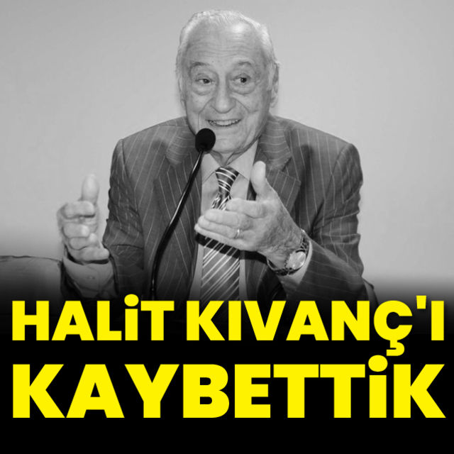 Usta sunucu Halit Kıvanç hayatını kaybetti.