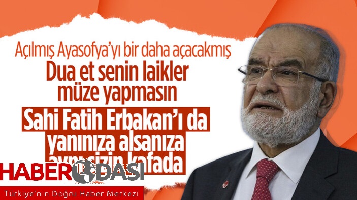 Temel Karamollaoğlundan Ayasofya mesajı