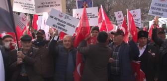 İsveç Büyükelçiliği Önünde Protesto