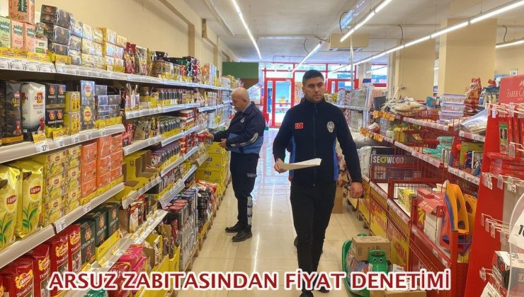 ARSUZ ZABITASINDAN FİYAT DENETİMİ