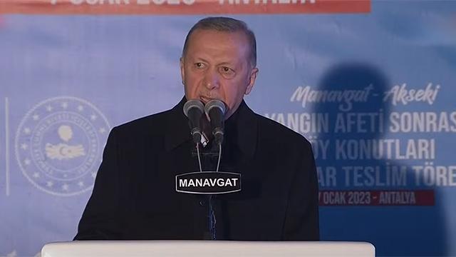 Cumhurbaşkanı Erdoğan: Afet köy konutlarını yüzde 66 indirimle 2 yılı ödemesiz 18 yıl vadeyle vereceğiz