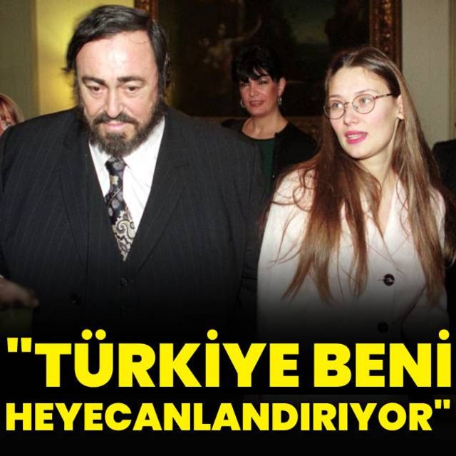 Luciano Pavarotti nin eşi Nicoletta Mantovani: Türkiye beni heyecanlandırıyor