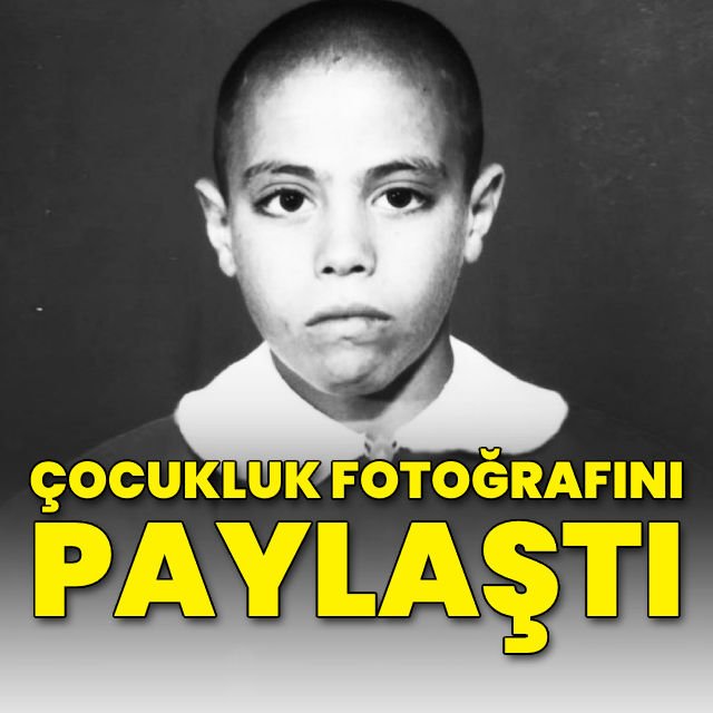 Nusret Gökçe çocukluk fotoğrafını paylaştı