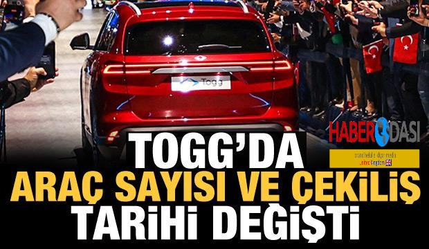 Yerli otomobil Toggun araç sayısı ve çekiliş tarihi değişti