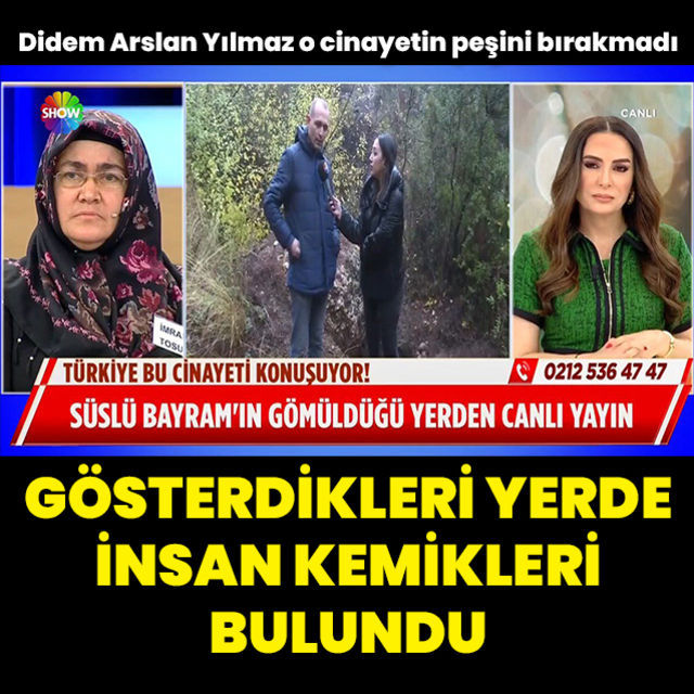 Didem Arslan Yılmaz o cinayetin peşini bırakmadı