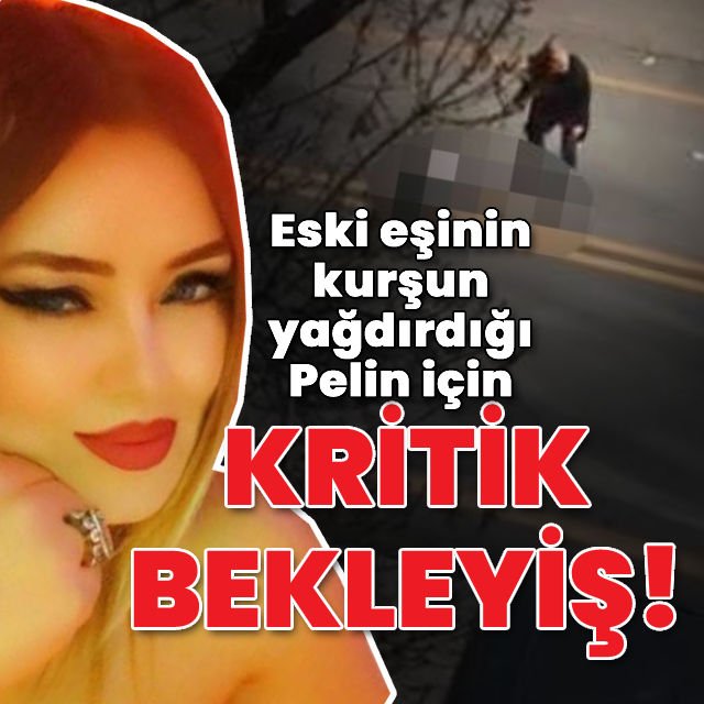 Eski eşinin sokak ortasında vurduğu Pelin entübe edildi