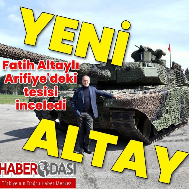 Arifiyedeki tesisi sizin için gezdim ve Yeni Altay tankını sizler için inceledim Gurur verici