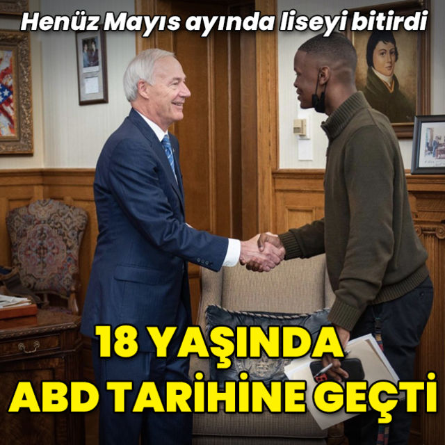 Jaylen Smith 18 yaşındaki ABD tarihinin en genç siyah belediye başkanı