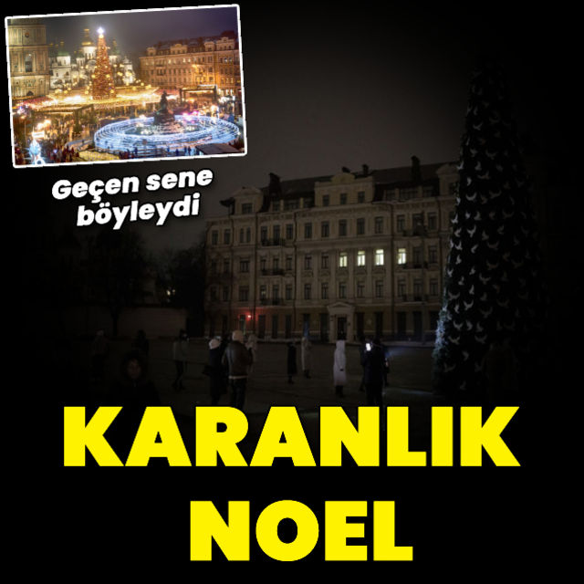 Ukrayna da Noel Bayramı savaşın gölgesinde geçiyor