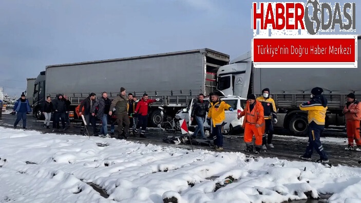 Anadolu Otoyolunun Bolu kesiminde zincirleme kaza