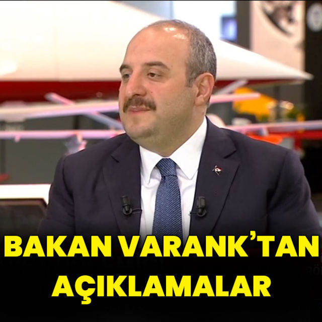 Sanayi ve Teknoloji Bakanı Mustafa Varank Habertürk te soruları yanıtlıyor