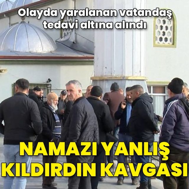 İstanbul Sultangazi de  yanlış namaz kıldırdın  kavgası