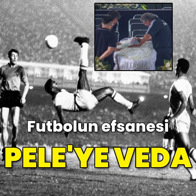 Futbolun efsanesi Pele son yolculuğuna uğurlanıyor