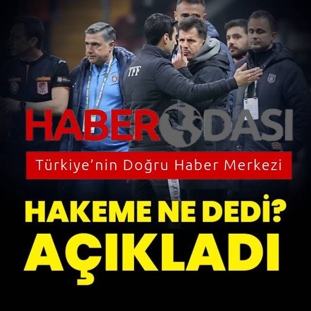 Emre Belözoğlu kırmızı kart öncesi hakeme ne söyledi