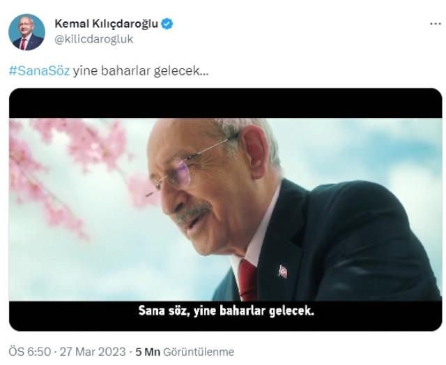 Kılıçdaroğlu Cumhurbaşkanı adaylığı kampanyasını başlattı