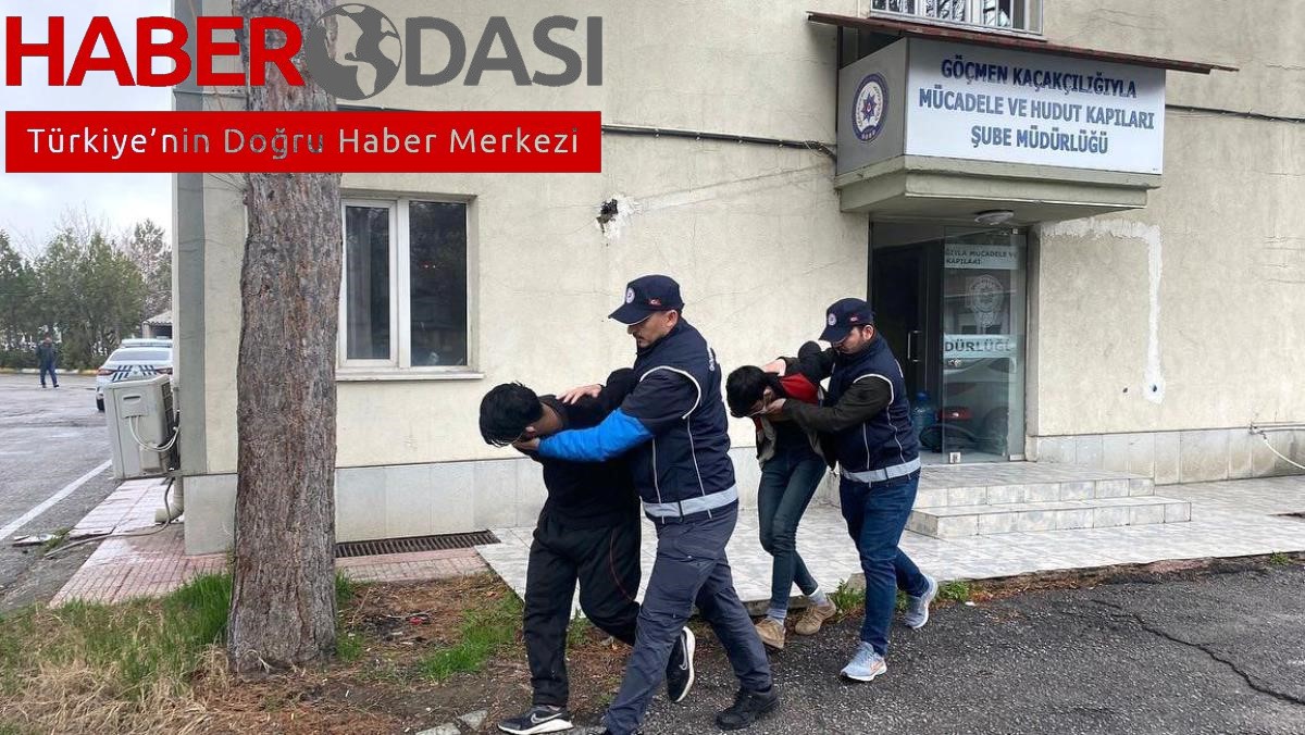 Erzincanda 11 kaçak göçmen yakalandı 2 sürücü tutuklandı