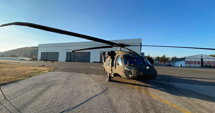 Yerli ve milli T70 helikopteri semalarda