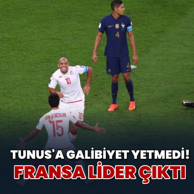 ABONE OL Tunus 1 - Fransa 0  MAÇ SONUCU