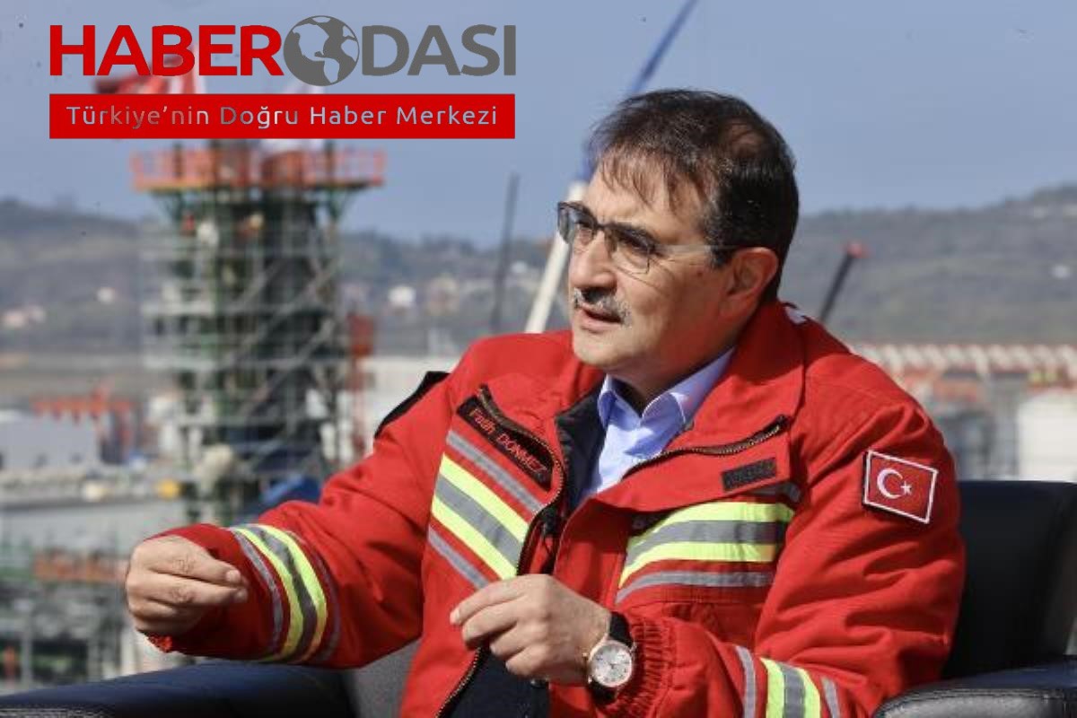 Bakan Dönmez Karadeniz gazı mayısta kullanılacak