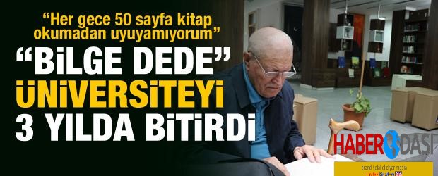 72 yaşında tarih bölümü kazanan adam üniversiteyi 3 yılda bitirdi