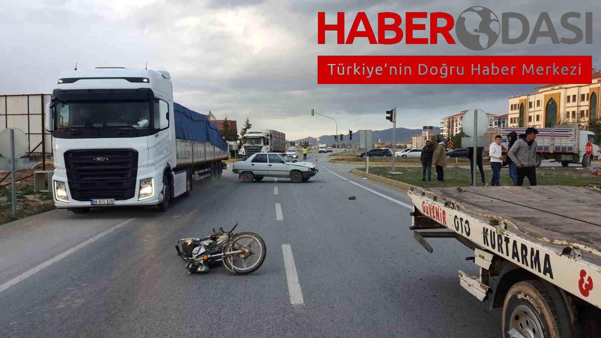 Babanın öldüğü motosiklet kazasında oğlu da hayata tutunamadı