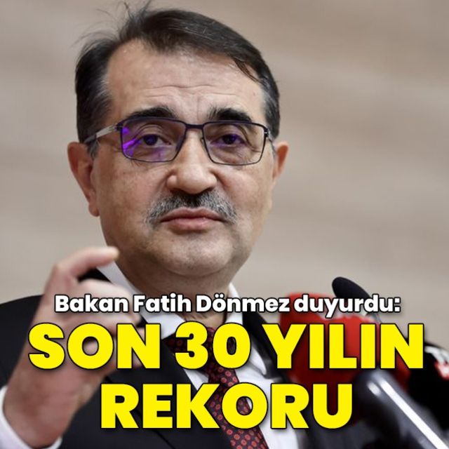 Bakan Dönmez günlük 100 bin varil petrol üretim hedefine yaklaşıldığını bildirdi