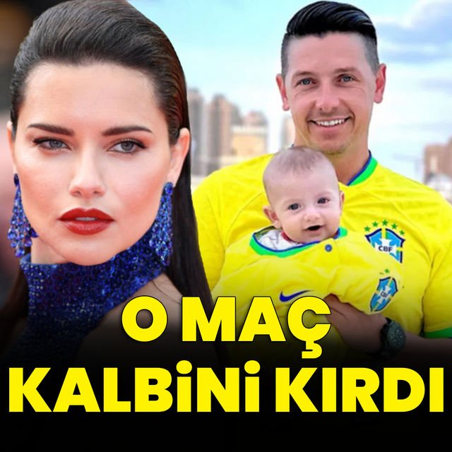 Adriana Lima oğlu Cyan ın ilk fotoğrafını paylaştı O maç kalbini kırdı