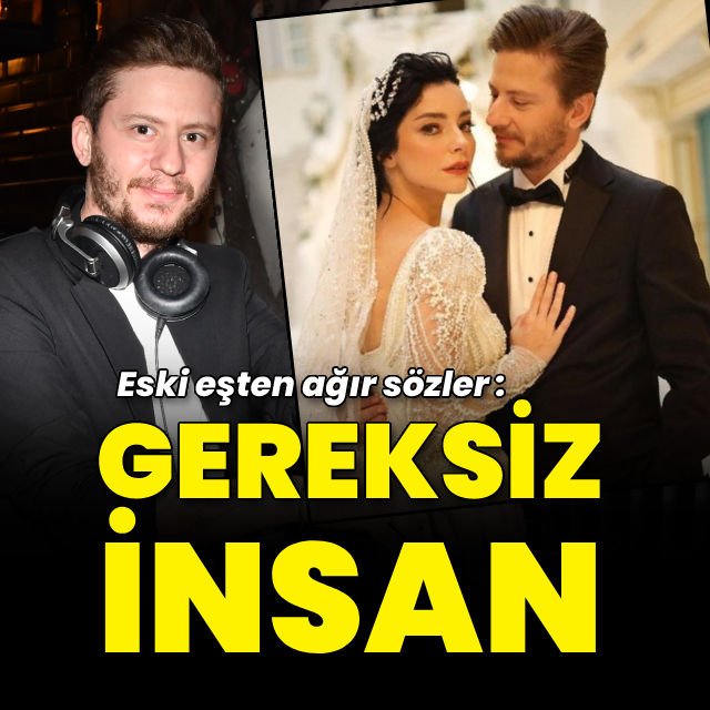 Merve Boluğur a eski eşi Mert Aydın dan ağır sözler Gereksiz insan