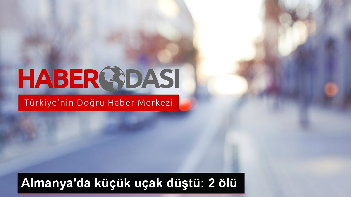 Almanyada küçük uçak düştü 2 ölü