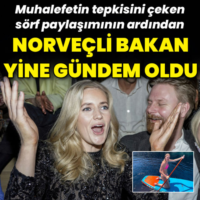 Norveç Adalet Bakanı Mehl'in paylaşımı yine ülkesinde gündem oldu