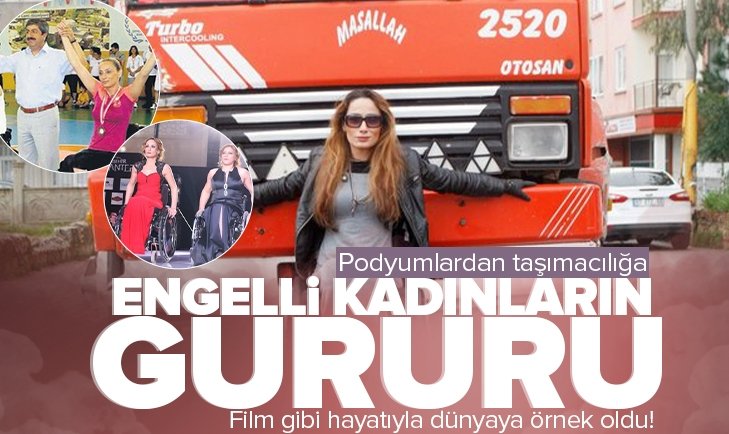 Antalya da engelli kadınların gururu Film gibi hayatıyla örnek oldu