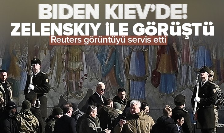 Son dakika: ABD Başkanı Biden Ukrayna'nın başkenti Kiev'de.