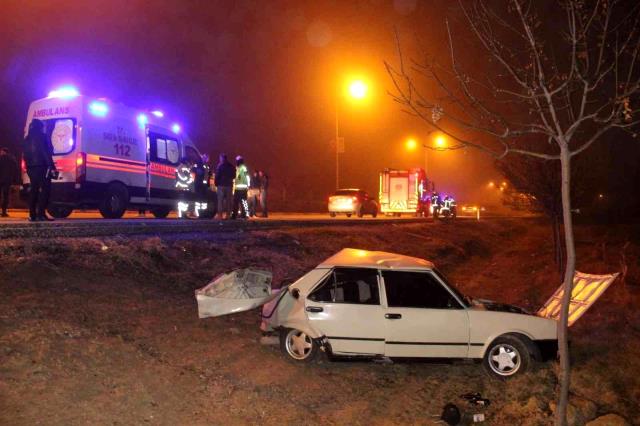 Karaman da yoğun sis kazaya neden oldu 1 ölü 2 yaralı