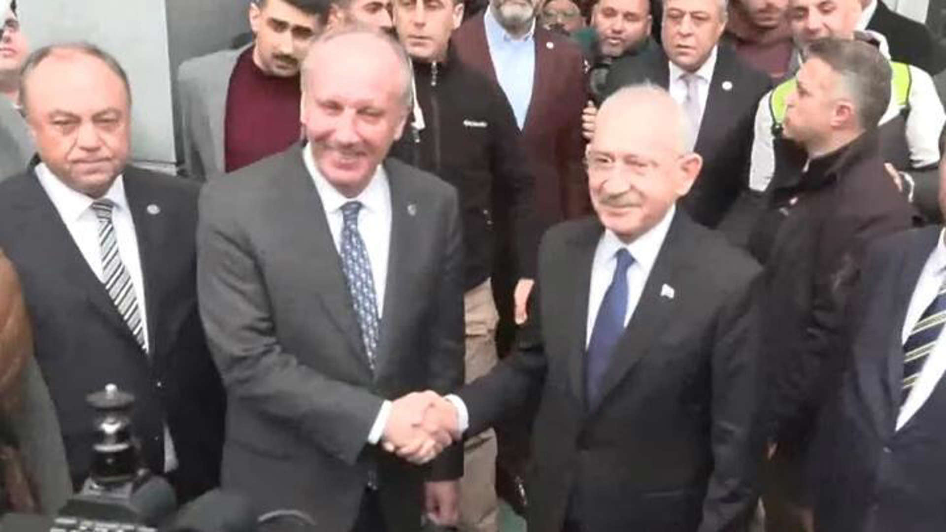 Kılıçdaroğlu İnce görüşmesi sona erdi